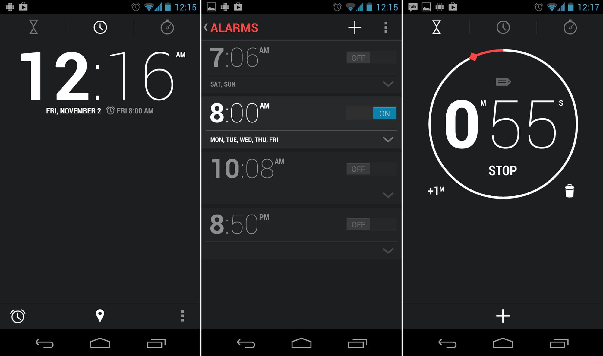 Android 4.2 Desk Clock APK