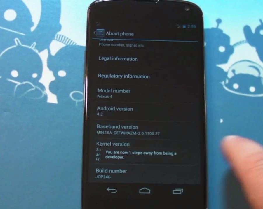 Android 4.2 Developer mode is a tricky thing, here’s how it’s done