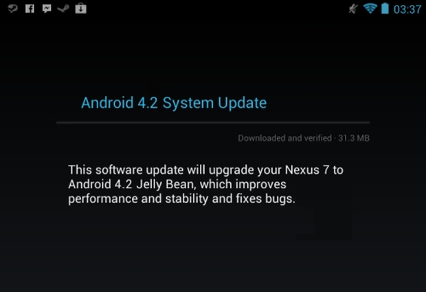 Restore Nexus 7 to Stock firmware – Prepare for Android 4.2