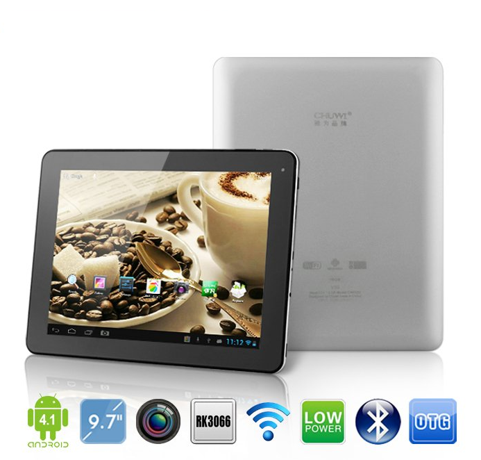 Chuwi v99 Specs: iPad-like 9.7″ Android 4,1 tablet with Retina display and Dual-core processor