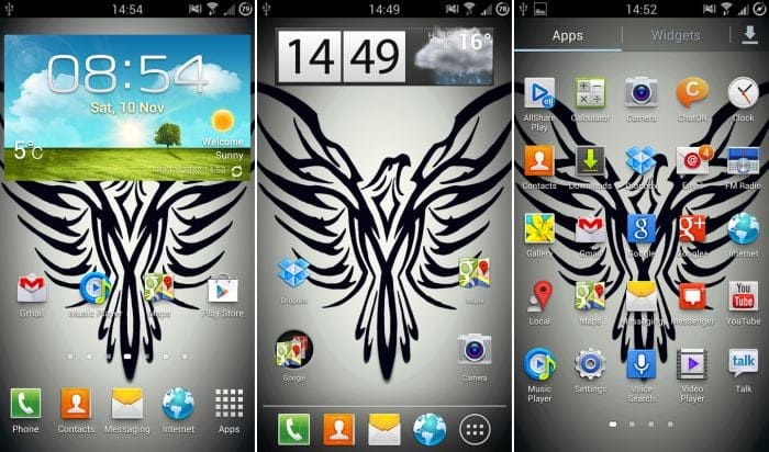 Samsung Galaxy Note 2 Custom ROM: Hawkish