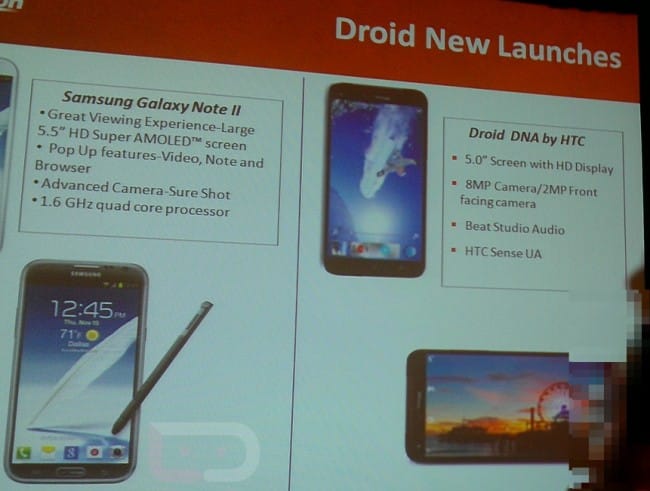 HTC Droid DNA Release Date draws near, training starts