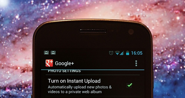 Managing Instant Upload on web Google+ made easier with an update