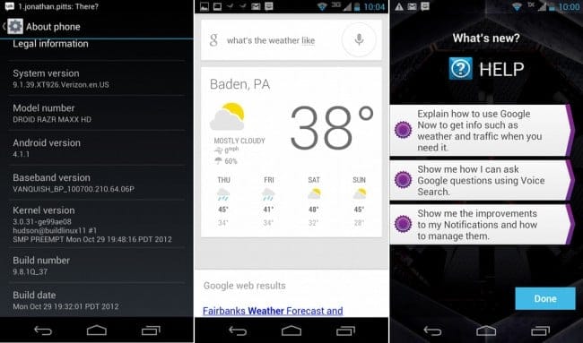 Droid Razr HD Jelly Bean update slips out, labeled as ‘9.1.39Xt926.verizon.en.us’