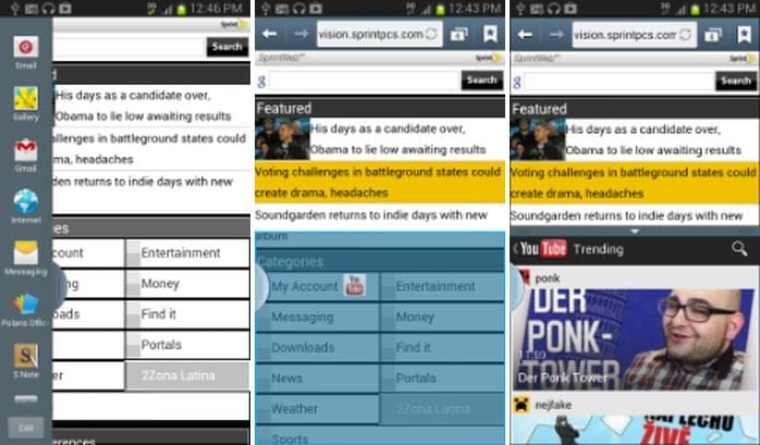 Sprint Galaxy Note 2 receives multi-window update