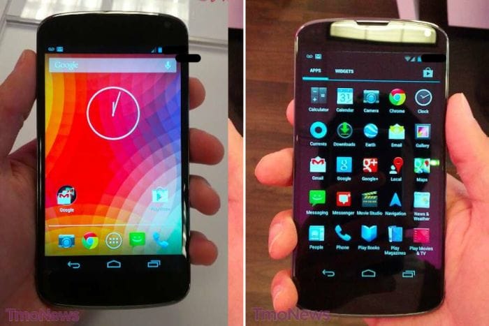 T-Mobile Nexus 4 demo units show up as release date draws near