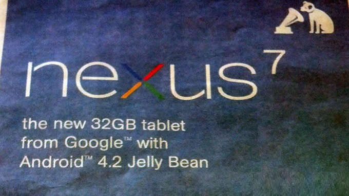 Nexus 7 with Android 4.2 on Ad in UK already