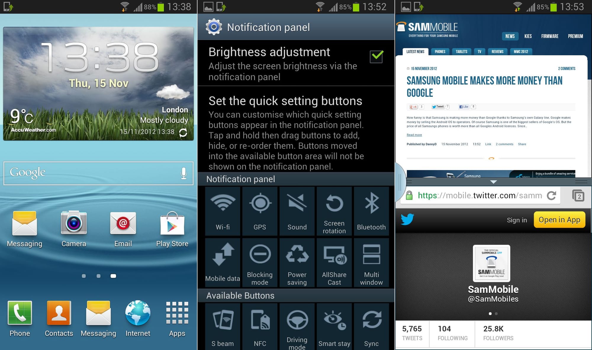 XXELK4 – Android 4.1.2 Update for Samsung Galaxy S3