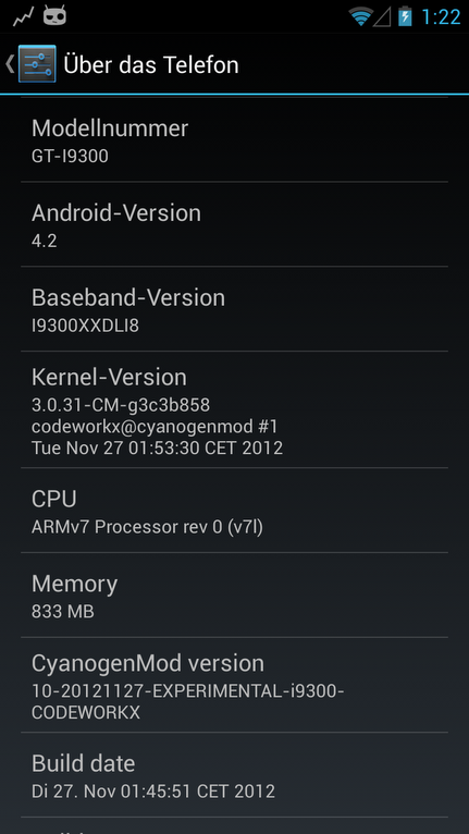 Android 4.2-based CM 10.1 ROM boots up on Samsung Galaxy S3, no downloads yet though