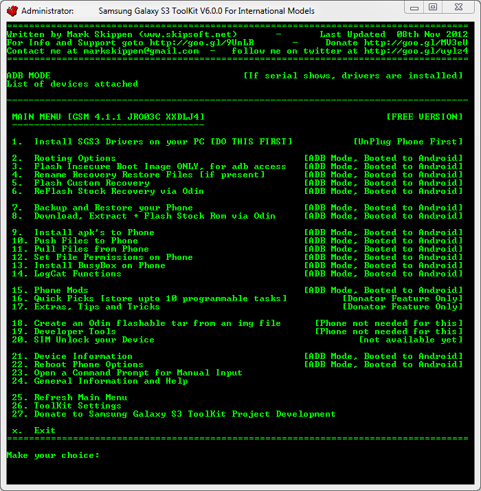 Galaxy S3 LTE GT-i9305 gets a toolkit, too. Drivers, Root and CWM installation is easier now