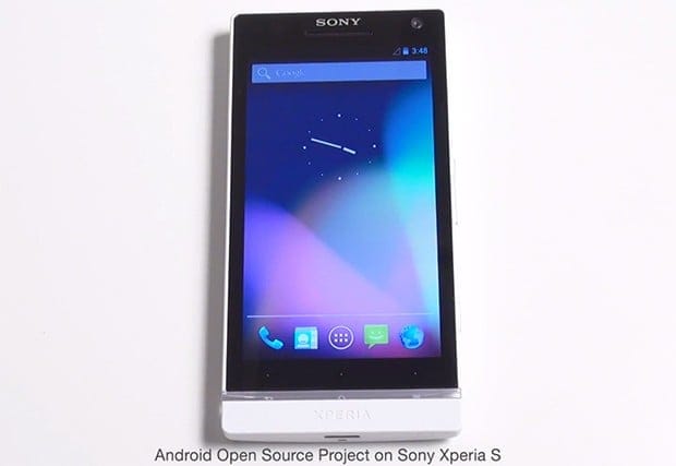 Sony Xperia S no longer in the Google supported AOSP project