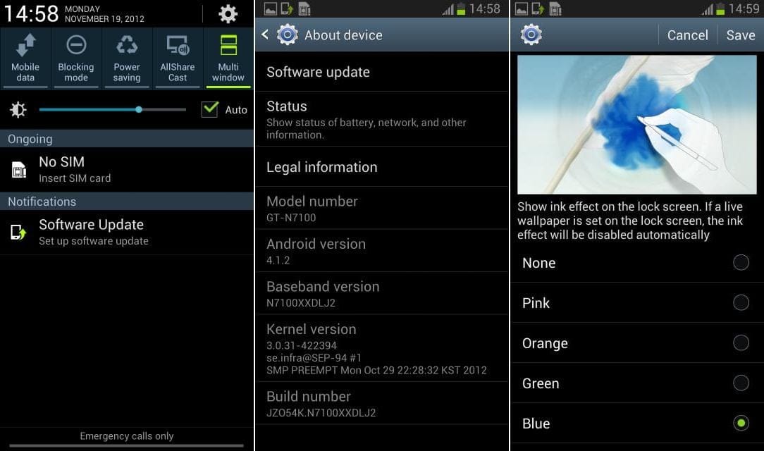 Galaxy Note 2 Android 4.1.2 firmware (N7100XXDLJ2) leaked