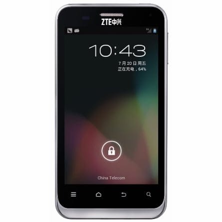 ZTE N880E is the first non-Nexus device running Android 4.2