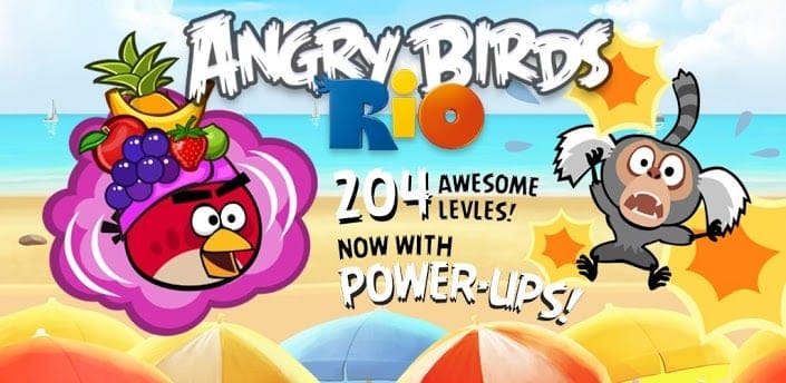 Angry Birds Rio Update brings 24 New Levels and New Power Ups: Samba Burst and TNT Drop!