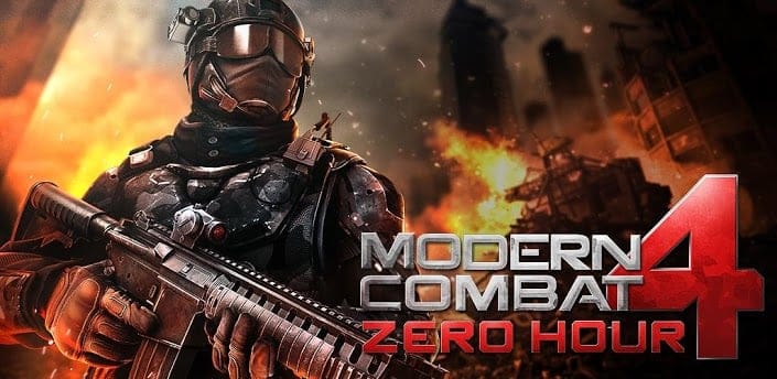 Modern Combat 4: Zero Hour has landed! Get it from the Play Store.