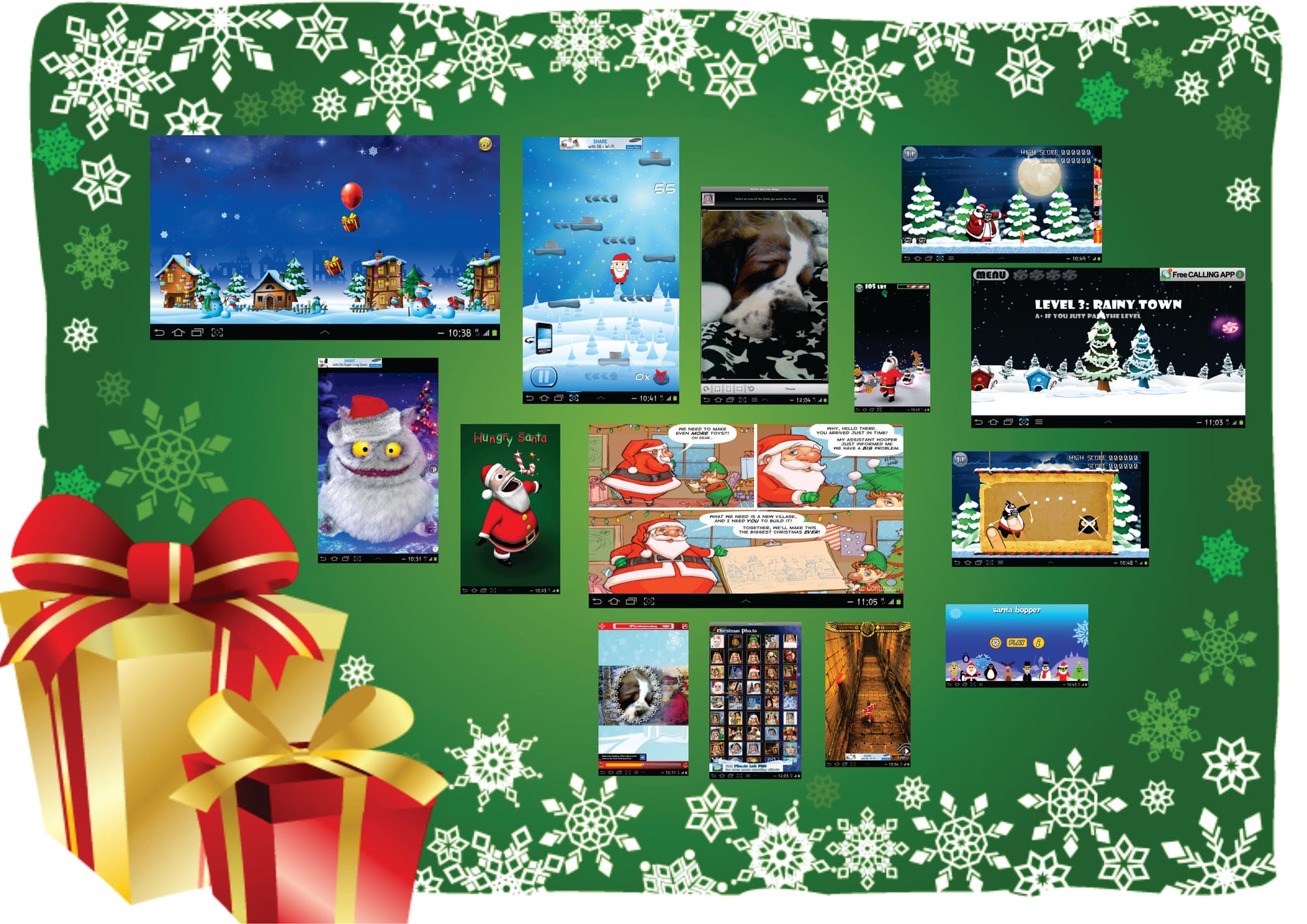 Celebrate Christmas with Santa Claus on Android