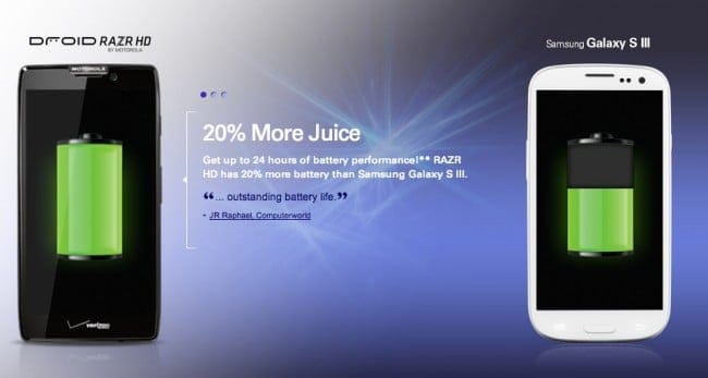 Motorola releases ad attacking Samsung’s Galaxy S3