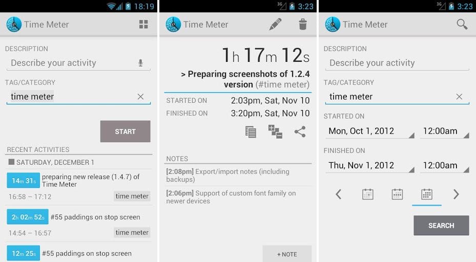 Timesheet Holo – Timemeter – Keep track of your time right from your smartphone or tablet.