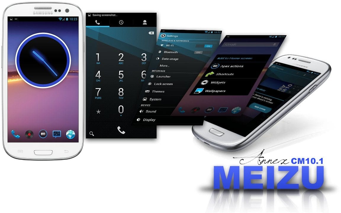 Meizu theme for your CM10/AOKP running Android device