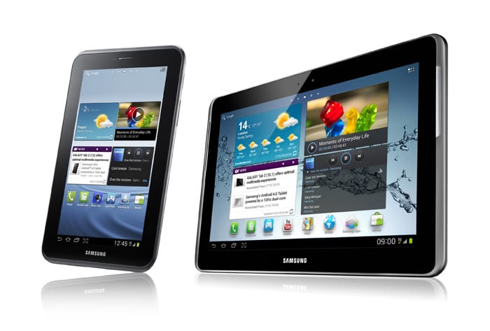 Android 4.2.2 Jelly Bean Update for Samsung Galaxy Tab 2 and Android 4.1 Update for both Galaxy Tab 10 and 7 in plans!