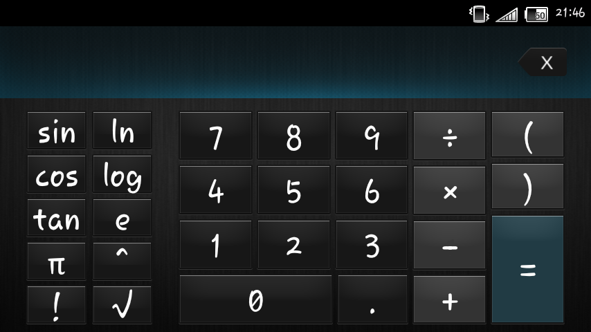 Get the Sony Xperia Z Calculator App for your Xperia device