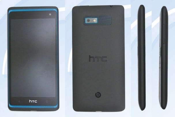 Picture and Specs of HTC “606w” leaked, has dual front speakers like the One