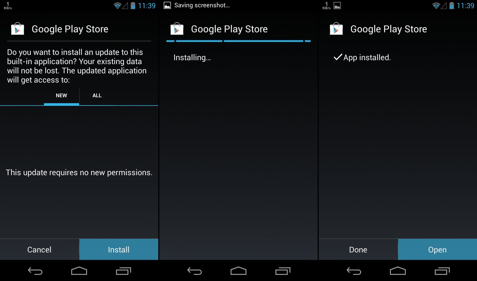 Google Play APK 4.3.10 Installation