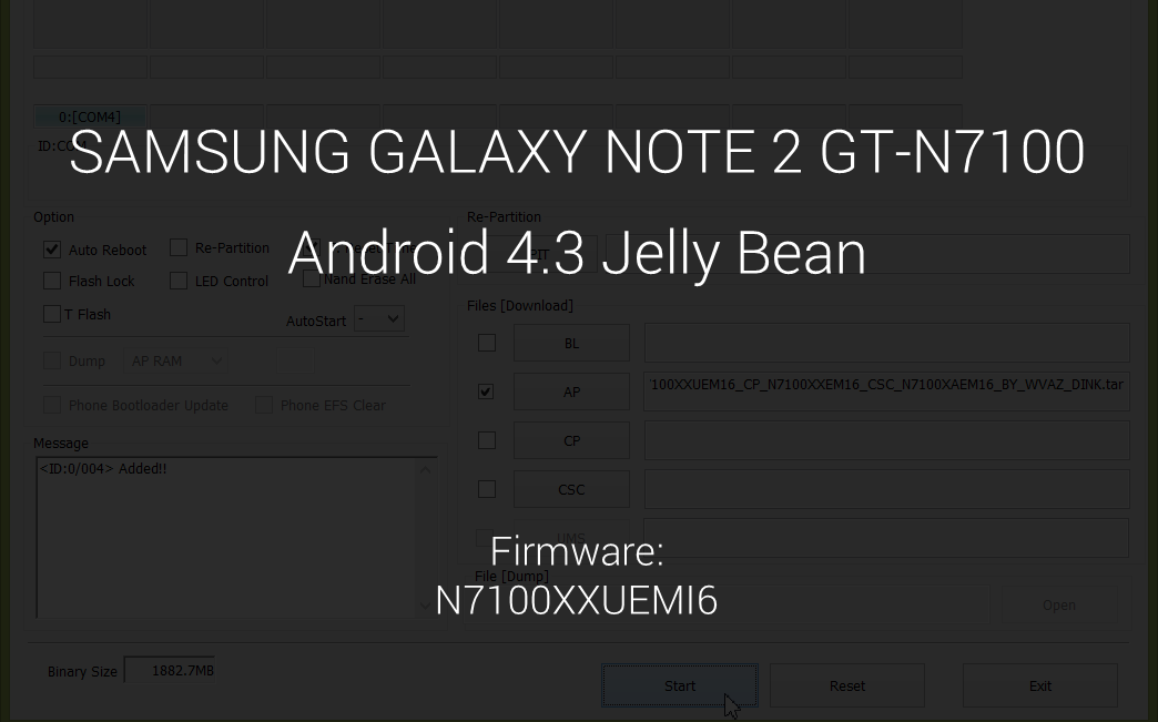 Samsung Galaxy NOTE 2 Update: Android 4.3 based N7100XXUEMI6 firmware leaked