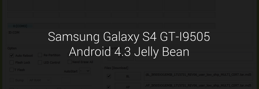 Android 4.3 Jelly Bean for Galaxy S4