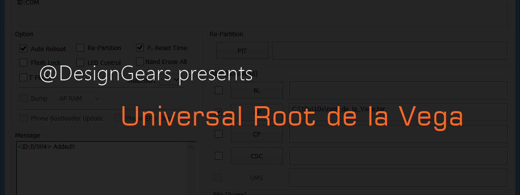 Universal Root de la Vega Tool Launched by @DesignGears