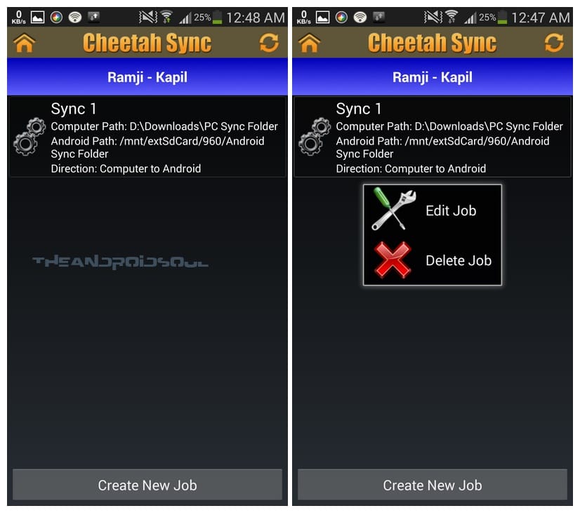 Cheetah Sync Jobs