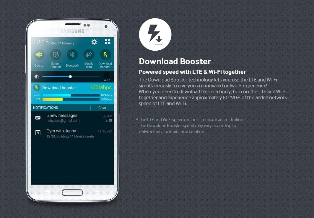 Galaxy S5 Download Booster