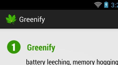 Greenify