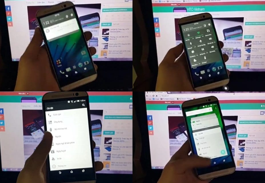 HTC One M8 Lollipop Update Release is not far, leaks on a video