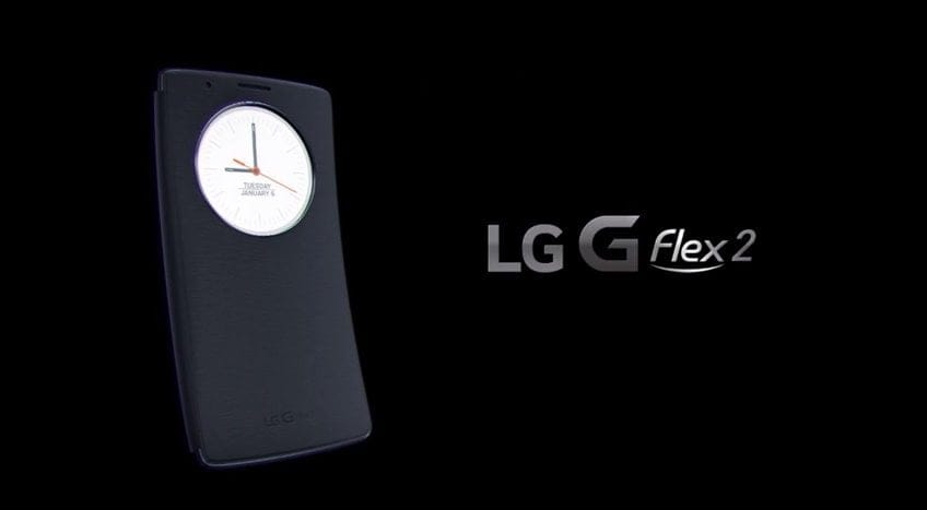 LG G Flex 2 Quick Circle Folio Case Shown in Video