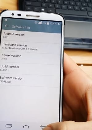 LG G2 Lollipop Update Release must be close, as video gets leaked!