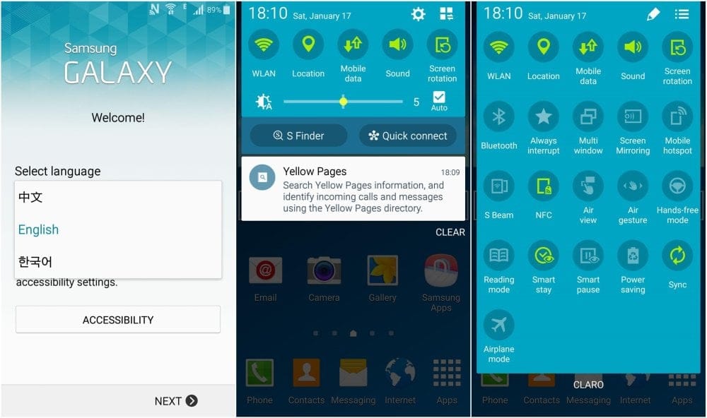 Samsung Galaxy S4 Lollipop Update leaks