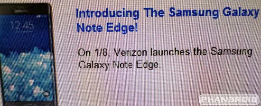 Verizon Galaxy Note Edge Release Date and Price Leaked