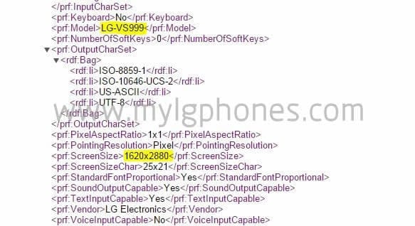 LG G4 Specs might include a 3K display, screams 601PPI!