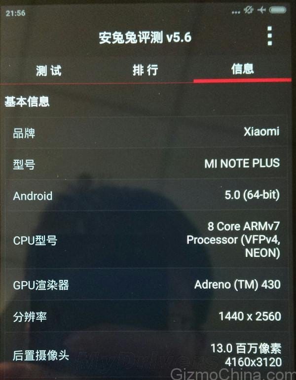 Xiaomi Mi Note Pro to launch with Lollipop update pre-installed?