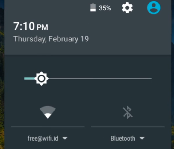 New, more convenient Bluetooth and Wi-fi toggles introduced in Android 5.1