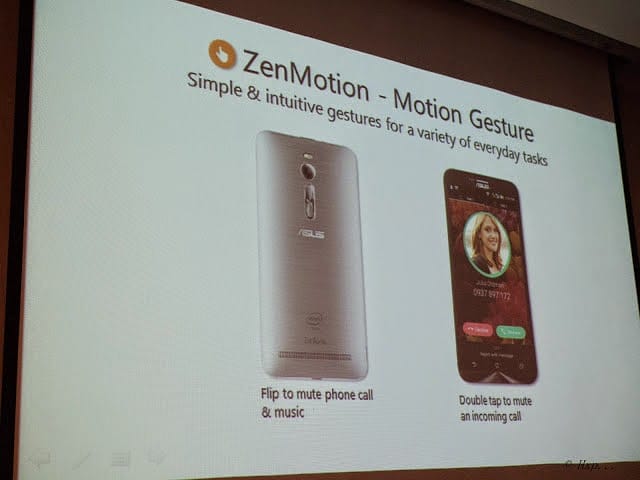 Asus Zenfone 2 Features - ZenMotion