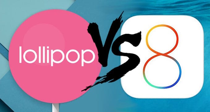 Report: Android 5.0 Lollipop crashes less apps than iOS 8 does