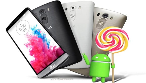 Verizon LG G3 Android 5.0.1 Lollipop OTA update now rolling out