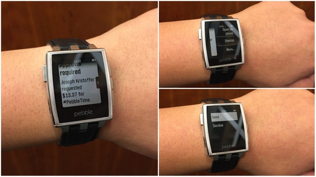 [Cheers!] Pebble now supports Android Wear apps