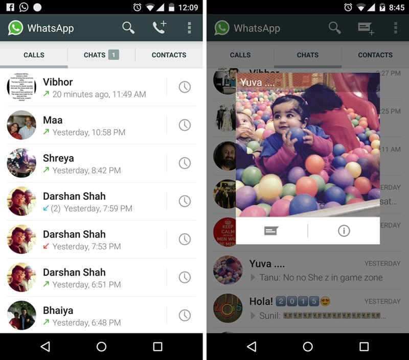 Whatsapp enables in-app calling feature for some users