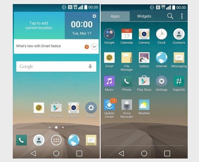 Download T-Mobile LG G3 stock Android 5.0 Lollipop update available in a custom ROM