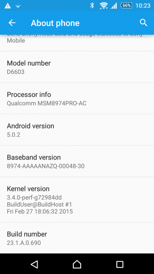 Sony Xperia Z3 Lollipop (5.0.2) update rolling out now!