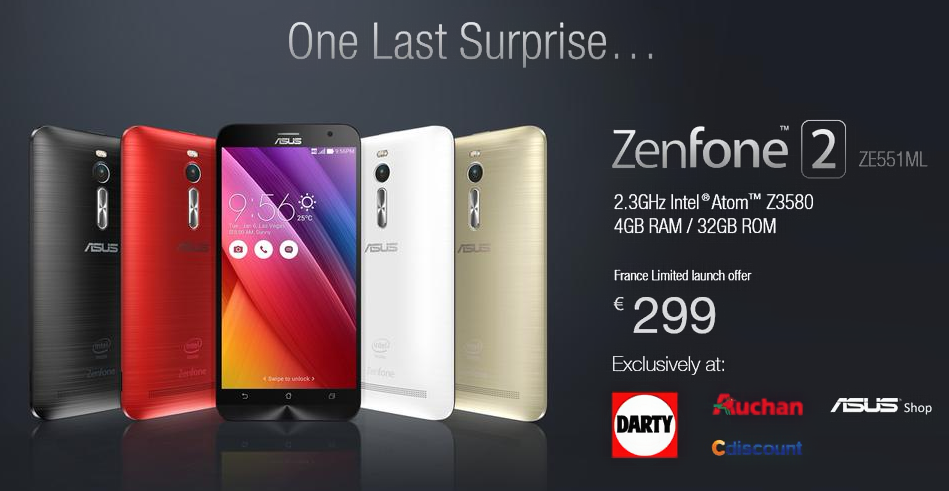 Asus ZenFone 2 with 4 GB RAM Goes on Sale in Europe, Other Variants Coming Soon