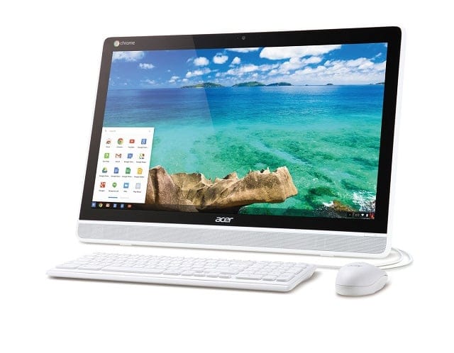 Acer Launches First All-in-One Touch Based Chromebase